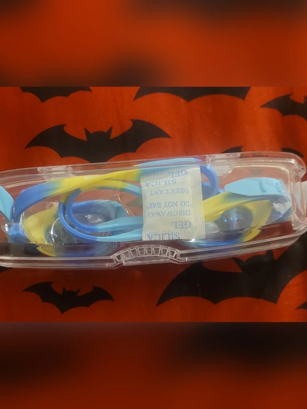 Kids Swim Goggles - Blue & Yellow